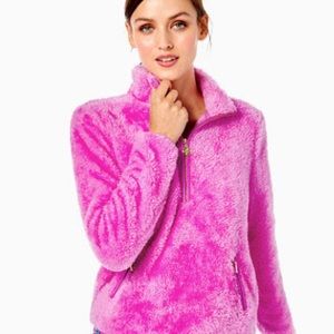 Lilly Pulitzer Skipper Sherpa Popover